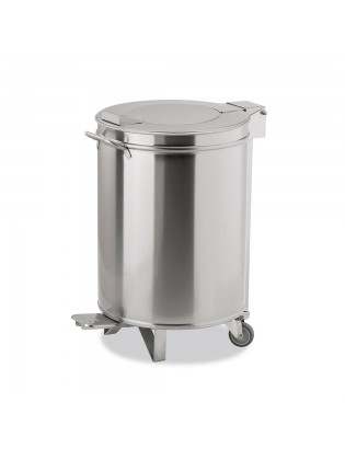 Balde do Lixo 50 Litros com Pedal - Inox