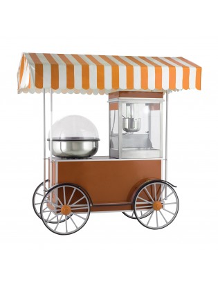 Carro Máquina Pipocas + Máquina Algodão Doce