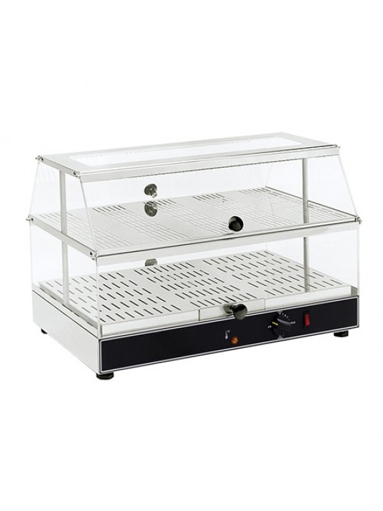 Vitrine Quente - Aquecimento - Expositora - 2 Níveis