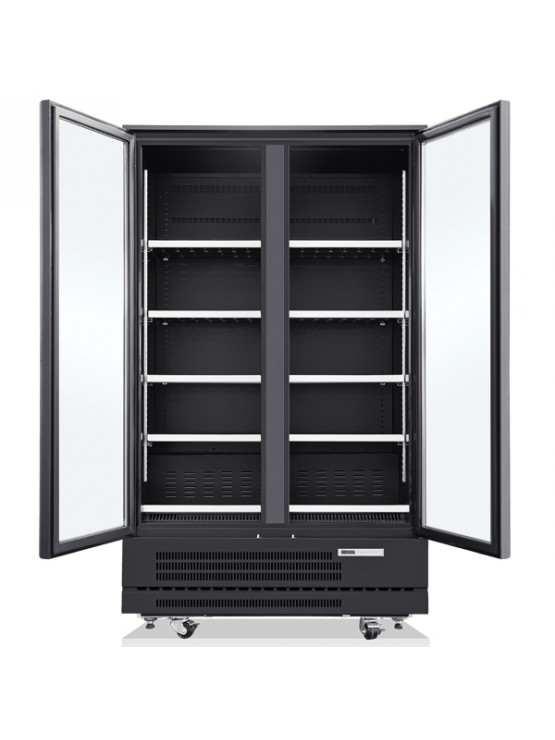 Armário Congelador Expositor com 2 Portas - 1020 Litros