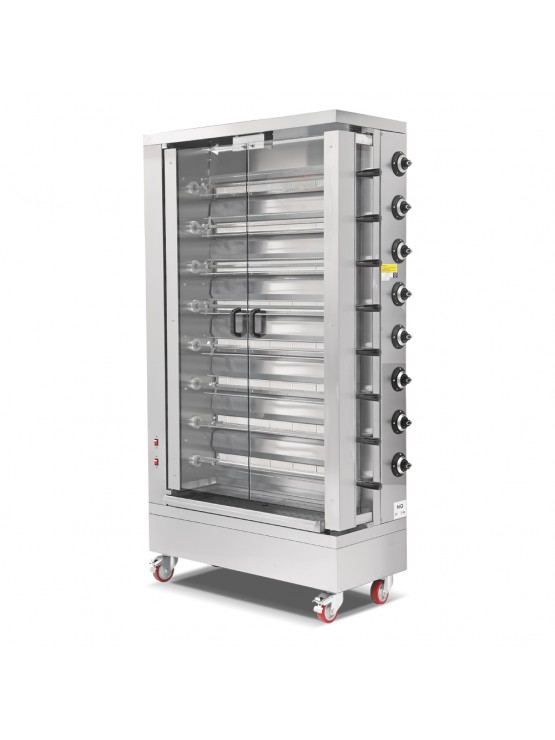 Máquina De Assar Frangos - Gás - 48 Frangos