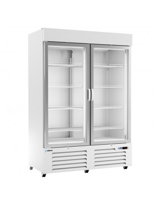 Armário Congelador Expositor com 2 Portas - 1050 Litros