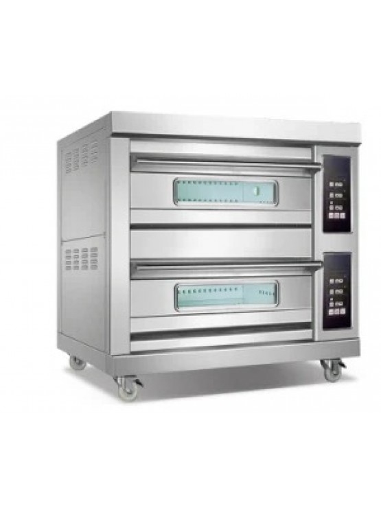 Forno de Padaria 2 Câmaras com Banho  - Elétrico