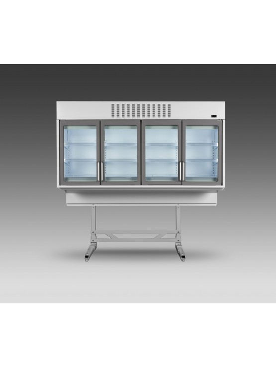 Arca Congeladora - Expositor de Parede - 2500*880*940mm - 760 Litros