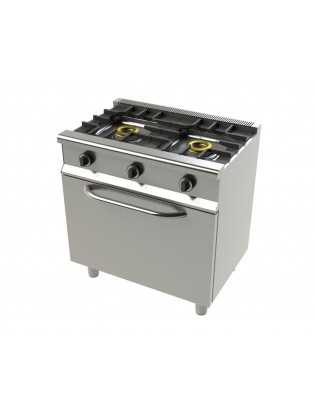 Fogão de 2 Queimadores com Forno - Gás - Junex - 550mm