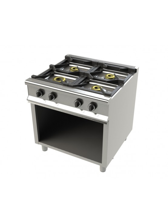 Fogão de 4 Queimadores com Móvel - Gás - Junex - 700