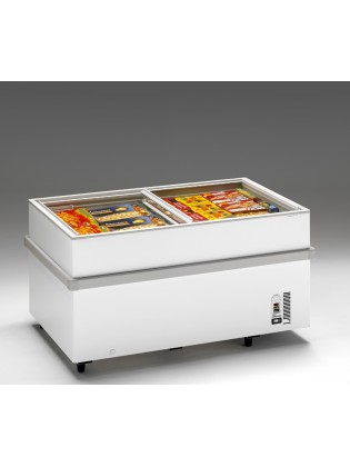 Arca Congeladora Com Tampa de Vidro de Correr - Horizontal - Ilha - 1550*960*780mm - 597 Litros