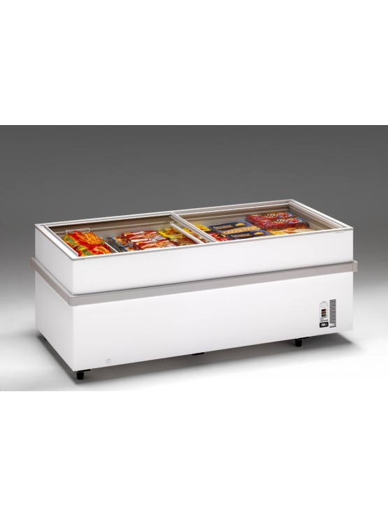 Arca Congeladora Com Tampa de Vidro de Correr - Horizontal - Ilha - 2050*960*780mm - 839 Litros