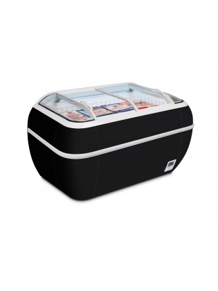 Arca Congeladora Dupla Com Tampa de Vidro Curva de Correr - Horizontal - Ilha - 1470*811*902mm - 425 Litros - Topo