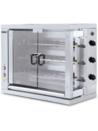 Máquina de Assar Frangos - Elétrica - 18 Frangos