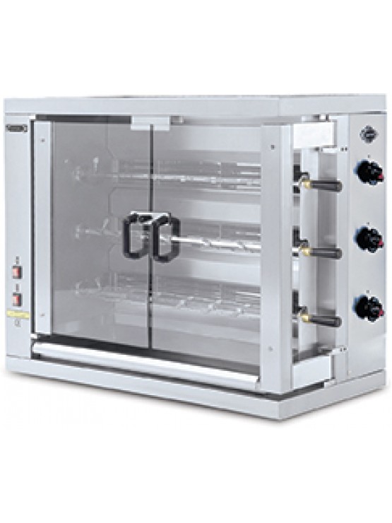 Máquina de Assar Frangos - Elétrica - 18 Frangos