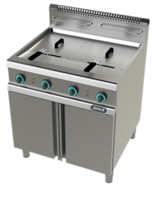 Fritadeira Elétrica Com Móvel - Junex - 13 + 13 Litros - 700