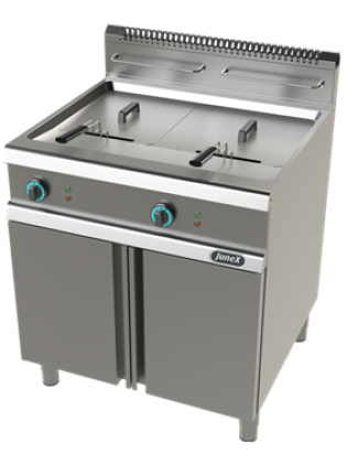 Fritadeira A Gás Com Móvel - Junex - 13 + 13 Litros - 700