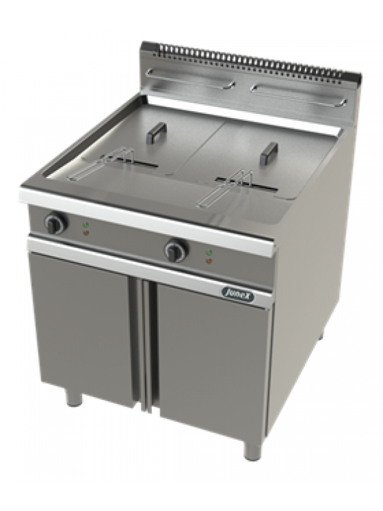 Fritadeira A Gás Com Móvel - Junex - 21 + 21 Litros - 900