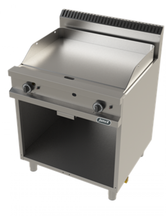 Fry Top/Placa De Grelhar Lisa Com Móvel - Junex - Gás - 700