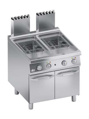 Fritadeira A Gás Com Móvel - 22 + 22 Litros - 900