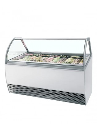 Vitrine de Gelados - Expositora - 20 Cuvetes - 1080 Litros