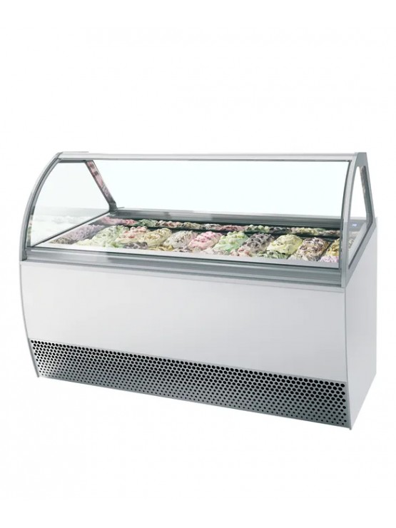 Vitrine de Gelados - Expositora - 20 Cuvetes - 1080 Litros