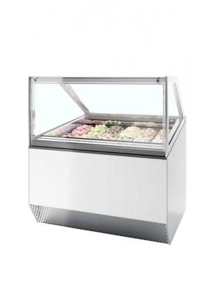 Vitrine de Gelados - Expositora - 12 Cuvetes - 630 Litros