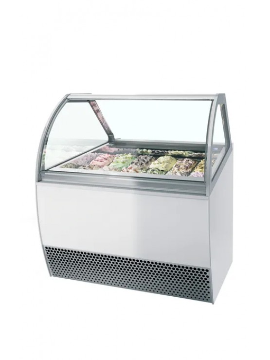 Vitrine de Gelados - Expositora - 12 Cuvetes - 630 Litros