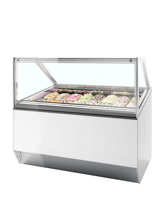Vitrine de Gelados - Expositora - 16 Cuvetes - 870 Litros