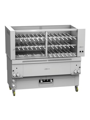 Grelhador Rodízio A Gás - Gresilva - 40 Espetos