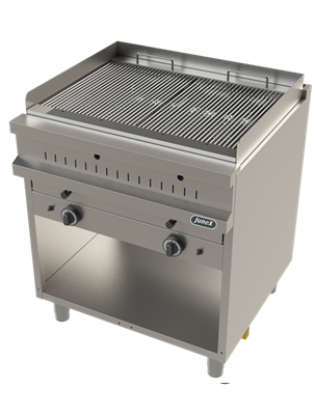 Grelhador a Gás de Pedra Vulcânica com Móvel - Junex - 700