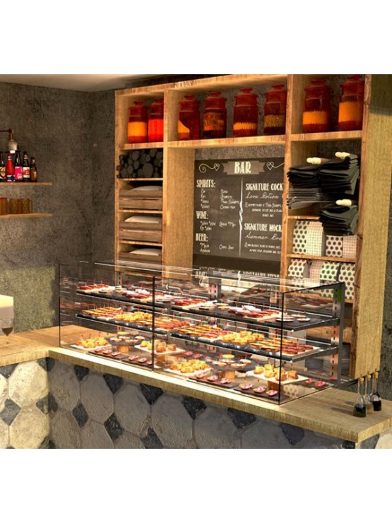 Vitrine Neutra - Expositora - 600mm