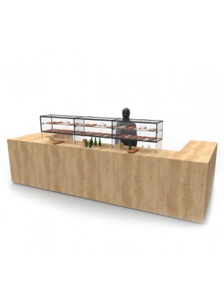 Vitrine Neutra - Expositor - EP36ZS - 555mm