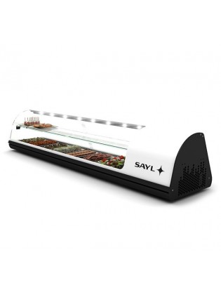 Vitrine Refrigerada - Expositora - 8*GN1/3 - 2 Estantes