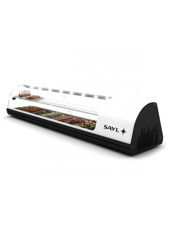 Vitrine Refrigerada - Expositora - 8*GN1/3 - 2 Estantes