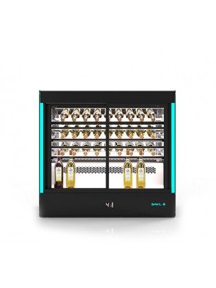 Vitrine Refrigerada - Expositora - Vidro Reto - COMPAK WINE - CPAK-RAC-W