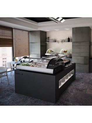 Vitrine Refrigerada - Expositora - 3*GN1/1 - Self Service