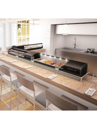 Vitrine Refrigerada - Expositora - Vidro Curvo - 1680mm