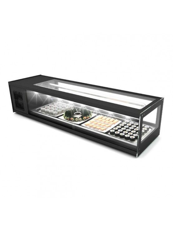 Vitrine de Sushi - Expositor - Cuba Plana - 1680mm