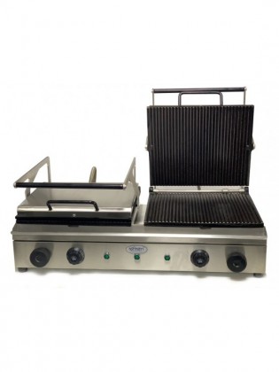 Grelhador Elétrico Duplo Maxi - Prensa