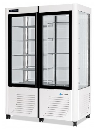 Armário Expositor Frigorífico - Panorâmico - Rotativo E Fixo - Scaiola - 800 Litros