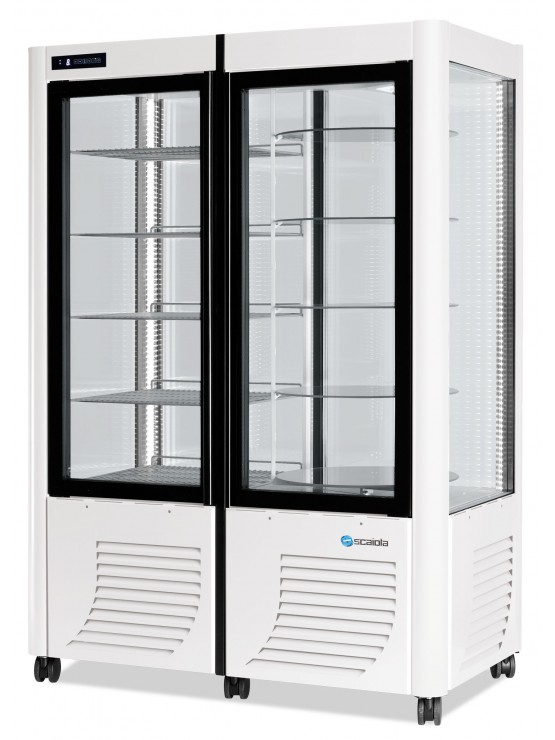 Armário Expositor Frigorífico - Panorâmico - Rotativo E Fixo - Scaiola - 800 Litros