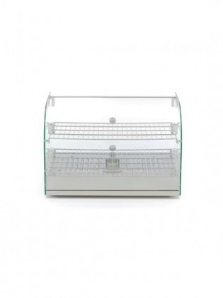 Vitrine Quente - Aquecimento - Expositora - 2 Níveis - 45 Litros