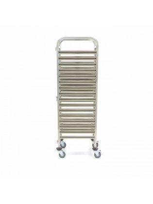 Arrião 16 Tabuleiros/Container - Carro Porta Tabuleiros - 16*GN1/1