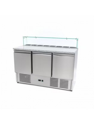 Saladete de Pizza com 3 Portas - 8*GN 1/6