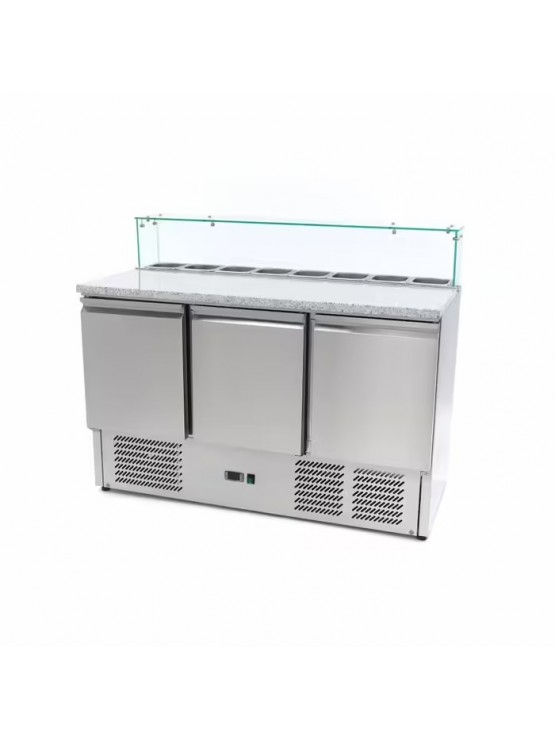 Saladete de Pizza com 3 Portas - 8*GN 1/6