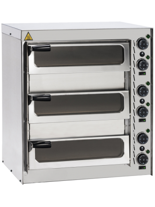 Forno de Pizza Triplo - Mini - Elétrico
