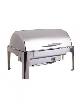 Chafing Dish Elétrico C/ Tampa Basculante inox 9L