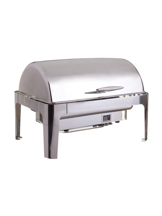 Chafing Dish Elétrico C/ Tampa Basculante inox 9L