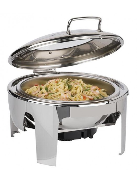 Chafing Dish Redondo - Indução | FÁCIL INDUÇÃO 