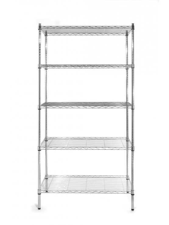 Estante Arrumação Cromada 910mm