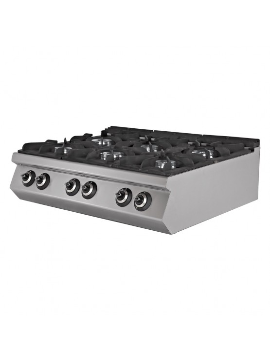 Fogão de 6 Queimadores - Bancada - Gás - 900