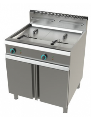 Fritadeira a Gás com Móvel - Junex - 17 + 17 Litros - 700