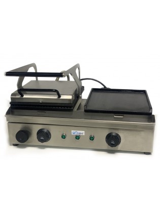Grelhador Elétrico Misto Mini - Prensa e Chapa